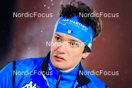 02.12.2021, Oestersund, Sweden, (SWE): Tommaso Giacomel (ITA) - IBU World Cup Biathlon, sprint men, Oestersund (SWE). www.nordicfocus.com. © Manzoni/NordicFocus. Every downloaded picture is fee-liable.