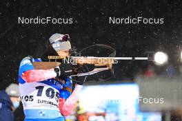 02.12.2021, Oestersund, Sweden, (SWE): Alexander Povarnitsyn (RUS) - IBU World Cup Biathlon, sprint men, Oestersund (SWE). www.nordicfocus.com. © Manzoni/NordicFocus. Every downloaded picture is fee-liable.