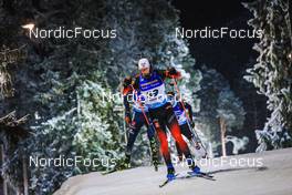 02.12.2021, Oestersund, Sweden, (SWE): Vetle Sjaastad Christiansen (NOR) - IBU World Cup Biathlon, sprint men, Oestersund (SWE). www.nordicfocus.com. © Manzoni/NordicFocus. Every downloaded picture is fee-liable.