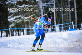 02.12.2021, Oestersund, Sweden, (SWE): Justine Braisaz-Bouchet (FRA) - IBU World Cup Biathlon, sprint women, Oestersund (SWE). www.nordicfocus.com. © Manzoni/NordicFocus. Every downloaded picture is fee-liable.