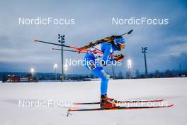 02.12.2021, Oestersund, Sweden, (SWE): Lisa Vittozzi (ITA) - IBU World Cup Biathlon, sprint women, Oestersund (SWE). www.nordicfocus.com. © Manzoni/NordicFocus. Every downloaded picture is fee-liable.