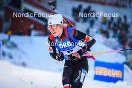 02.12.2021, Oestersund, Sweden, (SWE): Emma Lunder (CAN) - IBU World Cup Biathlon, sprint women, Oestersund (SWE). www.nordicfocus.com. © Manzoni/NordicFocus. Every downloaded picture is fee-liable.