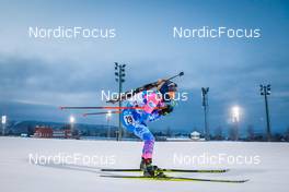 02.12.2021, Oestersund, Sweden, (SWE): Kristina Reztsova (RUS) - IBU World Cup Biathlon, sprint women, Oestersund (SWE). www.nordicfocus.com. © Manzoni/NordicFocus. Every downloaded picture is fee-liable.