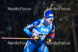 02.12.2021, Oestersund, Sweden, (SWE): Amy Baserga (SUI) - IBU World Cup Biathlon, sprint women, Oestersund (SWE). www.nordicfocus.com. © Manzoni/NordicFocus. Every downloaded picture is fee-liable.