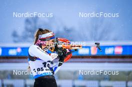 02.12.2021, Oestersund, Sweden, (SWE): Tereza Vinklarkova (CZE) - IBU World Cup Biathlon, sprint women, Oestersund (SWE). www.nordicfocus.com. © Manzoni/NordicFocus. Every downloaded picture is fee-liable.