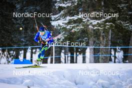 02.12.2021, Oestersund, Sweden, (SWE): Dzinara Alimbekava (BLR) - IBU World Cup Biathlon, sprint women, Oestersund (SWE). www.nordicfocus.com. © Manzoni/NordicFocus. Every downloaded picture is fee-liable.