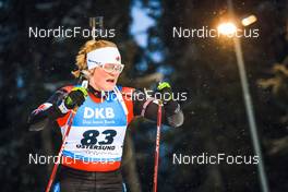 02.12.2021, Oestersund, Sweden, (SWE): Sarah Beaudry (CAN) - IBU World Cup Biathlon, sprint women, Oestersund (SWE). www.nordicfocus.com. © Manzoni/NordicFocus. Every downloaded picture is fee-liable.