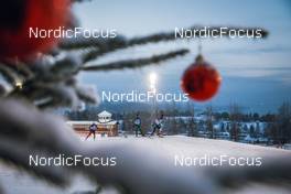 02.12.2021, Oestersund, Sweden, (SWE): Vanessa Hinz (GER), Gabriele Lescinskaite (LTU), Fuyuko Tachizaki (JPN), (l-r) - IBU World Cup Biathlon, sprint women, Oestersund (SWE). www.nordicfocus.com. © Manzoni/NordicFocus. Every downloaded picture is fee-liable.