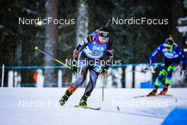 02.12.2021, Oestersund, Sweden, (SWE): Galina Vishnevskaya-Sheporenko (KAZ) - IBU World Cup Biathlon, sprint women, Oestersund (SWE). www.nordicfocus.com. © Manzoni/NordicFocus. Every downloaded picture is fee-liable.