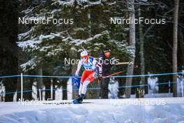 02.12.2021, Oestersund, Sweden, (SWE): Ekaterina Avvakumova (KOR) - IBU World Cup Biathlon, sprint women, Oestersund (SWE). www.nordicfocus.com. © Manzoni/NordicFocus. Every downloaded picture is fee-liable.