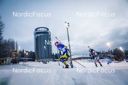 02.12.2021, Oestersund, Sweden, (SWE): Yuliia Dzhima (UKR), Milena Todorova (BUL), (l-r) - IBU World Cup Biathlon, sprint women, Oestersund (SWE). www.nordicfocus.com. © Manzoni/NordicFocus. Every downloaded picture is fee-liable.