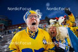 02.12.2021, Oestersund, Sweden, (SWE): Event Feature: Swedish fans- IBU World Cup Biathlon, sprint women, Oestersund (SWE). www.nordicfocus.com. © Manzoni/NordicFocus. Every downloaded picture is fee-liable.