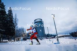 02.12.2021, Oestersund, Sweden, (SWE): Dunja Zdouc (AUT) - IBU World Cup Biathlon, sprint women, Oestersund (SWE). www.nordicfocus.com. © Manzoni/NordicFocus. Every downloaded picture is fee-liable.