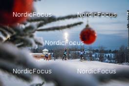 02.12.2021, Oestersund, Sweden, (SWE): Vanessa Hinz (GER), Gabriele Lescinskaite (LTU), Fuyuko Tachizaki (JPN), (l-r) - IBU World Cup Biathlon, sprint women, Oestersund (SWE). www.nordicfocus.com. © Manzoni/NordicFocus. Every downloaded picture is fee-liable.