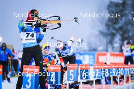 02.12.2021, Oestersund, Sweden, (SWE): Chloe Chevalier (FRA) - IBU World Cup Biathlon, sprint women, Oestersund (SWE). www.nordicfocus.com. © Manzoni/NordicFocus. Every downloaded picture is fee-liable.