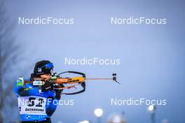 02.12.2021, Oestersund, Sweden, (SWE): Julia Simon (FRA) - IBU World Cup Biathlon, sprint women, Oestersund (SWE). www.nordicfocus.com. © Manzoni/NordicFocus. Every downloaded picture is fee-liable.