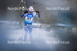 02.12.2021, Oestersund, Sweden, (SWE): Suvi Minkkinen (FIN) - IBU World Cup Biathlon, sprint women, Oestersund (SWE). www.nordicfocus.com. © Manzoni/NordicFocus. Every downloaded picture is fee-liable.
