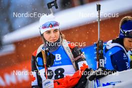 02.12.2021, Oestersund, Sweden, (SWE): Benita Peiffer (CAN) - IBU World Cup Biathlon, sprint women, Oestersund (SWE). www.nordicfocus.com. © Manzoni/NordicFocus. Every downloaded picture is fee-liable.
