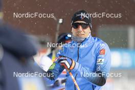 01.12.2021, Oestersund, Sweden, (SWE): Quentin Fillon Maillet (FRA) - IBU World Cup Biathlon, training, Oestersund (SWE). www.nordicfocus.com. © Manzoni/NordicFocus. Every downloaded picture is fee-liable.