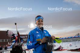 01.12.2021, Oestersund, Sweden, (SWE): Lisa Vittozzi (ITA) - IBU World Cup Biathlon, training, Oestersund (SWE). www.nordicfocus.com. © Manzoni/NordicFocus. Every downloaded picture is fee-liable.
