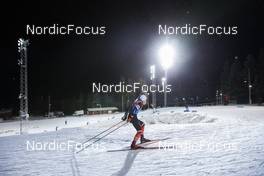 01.12.2021, Oestersund, Sweden, (SWE): Simon Eder (AUT) - IBU World Cup Biathlon, training, Oestersund (SWE). www.nordicfocus.com. © Manzoni/NordicFocus. Every downloaded picture is fee-liable.