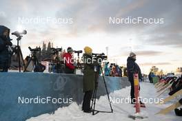 01.12.2021, Oestersund, Sweden, (SWE): Event Feature: - IBU World Cup Biathlon, training, Oestersund (SWE). www.nordicfocus.com. © Manzoni/NordicFocus. Every downloaded picture is fee-liable.