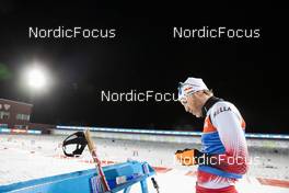 01.12.2021, Oestersund, Sweden, (SWE): Simon Eder (AUT) - IBU World Cup Biathlon, training, Oestersund (SWE). www.nordicfocus.com. © Manzoni/NordicFocus. Every downloaded picture is fee-liable.