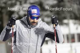 01.12.2021, Oestersund, Sweden, (SWE): Benjamin Weger (SUI) - IBU World Cup Biathlon, training, Oestersund (SWE). www.nordicfocus.com. © Manzoni/NordicFocus. Every downloaded picture is fee-liable.