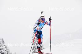 11.12.2021, Hochfilzen, Austria (AUT): Michal Krcmar (CZE) -  IBU World Cup Biathlon, pursuit men, Hochfilzen (AUT). www.nordicfocus.com. © Manzoni/NordicFocus. Every downloaded picture is fee-liable.