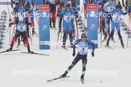 11.12.2021, Hochfilzen, Austria (AUT): Anton Smolski (BLR) -  IBU World Cup Biathlon, pursuit men, Hochfilzen (AUT). www.nordicfocus.com. © Tumashov/NordicFocus. Every downloaded picture is fee-liable.