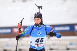 11.12.2021, Hochfilzen, Austria (AUT): Eric Perrot (FRA) -  IBU World Cup Biathlon, pursuit men, Hochfilzen (AUT). www.nordicfocus.com. © Manzoni/NordicFocus. Every downloaded picture is fee-liable.