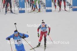 11.12.2021, Hochfilzen, Austria (AUT): Felix Leitner (AUT) -  IBU World Cup Biathlon, pursuit men, Hochfilzen (AUT). www.nordicfocus.com. © Tumashov/NordicFocus. Every downloaded picture is fee-liable.