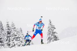 11.12.2021, Hochfilzen, Austria (AUT): Alexander Povarnitsyn (RUS) -  IBU World Cup Biathlon, pursuit men, Hochfilzen (AUT). www.nordicfocus.com. © Manzoni/NordicFocus. Every downloaded picture is fee-liable.