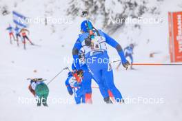 11.12.2021, Hochfilzen, Austria (AUT): Thomas Bormolini (ITA) -  IBU World Cup Biathlon, pursuit men, Hochfilzen (AUT). www.nordicfocus.com. © Manzoni/NordicFocus. Every downloaded picture is fee-liable.