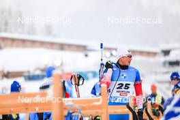 11.12.2021, Hochfilzen, Austria (AUT): Said Karimulla Khalili (RUS) -  IBU World Cup Biathlon, pursuit men, Hochfilzen (AUT). www.nordicfocus.com. © Manzoni/NordicFocus. Every downloaded picture is fee-liable.