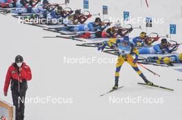 11.12.2021, Hochfilzen, Austria (AUT): Martin Ponsiluoma (SWE) -  IBU World Cup Biathlon, pursuit men, Hochfilzen (AUT). www.nordicfocus.com. © Tumashov/NordicFocus. Every downloaded picture is fee-liable.