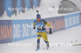 11.12.2021, Hochfilzen, Austria (AUT): Sebastian Samuelsson (SWE) -  IBU World Cup Biathlon, pursuit men, Hochfilzen (AUT). www.nordicfocus.com. © Tumashov/NordicFocus. Every downloaded picture is fee-liable.