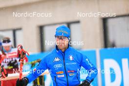 11.12.2021, Hochfilzen, Austria (AUT): Thomas Bormolini (ITA) -  IBU World Cup Biathlon, pursuit men, Hochfilzen (AUT). www.nordicfocus.com. © Manzoni/NordicFocus. Every downloaded picture is fee-liable.