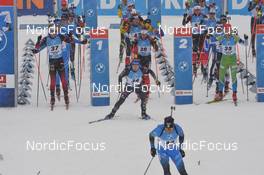 11.12.2021, Hochfilzen, Austria (AUT): Erik Lesser (GER) -  IBU World Cup Biathlon, pursuit men, Hochfilzen (AUT). www.nordicfocus.com. © Tumashov/NordicFocus. Every downloaded picture is fee-liable.