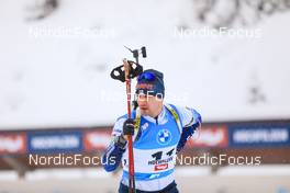11.12.2021, Hochfilzen, Austria (AUT): Olli Hiidensalo (FIN) -  IBU World Cup Biathlon, pursuit men, Hochfilzen (AUT). www.nordicfocus.com. © Manzoni/NordicFocus. Every downloaded picture is fee-liable.
