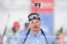 11.12.2021, Hochfilzen, Austria (AUT): Emilien Jacquelin (FRA) -  IBU World Cup Biathlon, pursuit men, Hochfilzen (AUT). www.nordicfocus.com. © Tumashov/NordicFocus. Every downloaded picture is fee-liable.