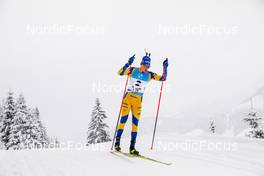 11.12.2021, Hochfilzen, Austria (AUT): Martin Ponsiluoma (SWE) -  IBU World Cup Biathlon, pursuit men, Hochfilzen (AUT). www.nordicfocus.com. © Manzoni/NordicFocus. Every downloaded picture is fee-liable.