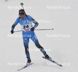 11.12.2021, Hochfilzen, Austria (AUT): Simon Desthieux (FRA) -  IBU World Cup Biathlon, pursuit men, Hochfilzen (AUT). www.nordicfocus.com. © Tumashov/NordicFocus. Every downloaded picture is fee-liable.