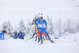 11.12.2021, Hochfilzen, Austria (AUT): Emilien Jacquelin (FRA) -  IBU World Cup Biathlon, pursuit men, Hochfilzen (AUT). www.nordicfocus.com. © Manzoni/NordicFocus. Every downloaded picture is fee-liable.