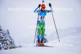 11.12.2021, Hochfilzen, Austria (AUT): Miha Dovzan (SLO) -  IBU World Cup Biathlon, pursuit men, Hochfilzen (AUT). www.nordicfocus.com. © Tumashov/NordicFocus. Every downloaded picture is fee-liable.
