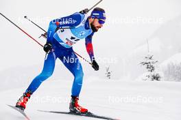 11.12.2021, Hochfilzen, Austria (AUT): Benjamin Weger (SUI) -  IBU World Cup Biathlon, pursuit men, Hochfilzen (AUT). www.nordicfocus.com. © Manzoni/NordicFocus. Every downloaded picture is fee-liable.