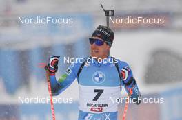 11.12.2021, Hochfilzen, Austria (AUT): Quentin Fillon Maillet (FRA) -  IBU World Cup Biathlon, pursuit men, Hochfilzen (AUT). www.nordicfocus.com. © Tumashov/NordicFocus. Every downloaded picture is fee-liable.
