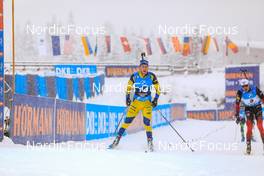 11.12.2021, Hochfilzen, Austria (AUT): Sebastian Samuelsson (SWE) -  IBU World Cup Biathlon, pursuit men, Hochfilzen (AUT). www.nordicfocus.com. © Manzoni/NordicFocus. Every downloaded picture is fee-liable.