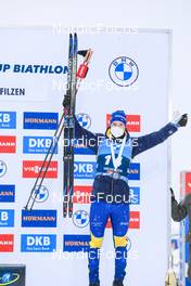 11.12.2021, Hochfilzen, Austria (AUT): Sebastian Samuelsson (SWE), +p+ -  IBU World Cup Biathlon, pursuit men, Hochfilzen (AUT). www.nordicfocus.com. © Manzoni/NordicFocus. Every downloaded picture is fee-liable.