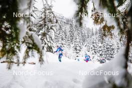 11.12.2021, Hochfilzen, Austria (AUT): Raman Yaliotnau (BLR) -  IBU World Cup Biathlon, pursuit men, Hochfilzen (AUT). www.nordicfocus.com. © Manzoni/NordicFocus. Every downloaded picture is fee-liable.